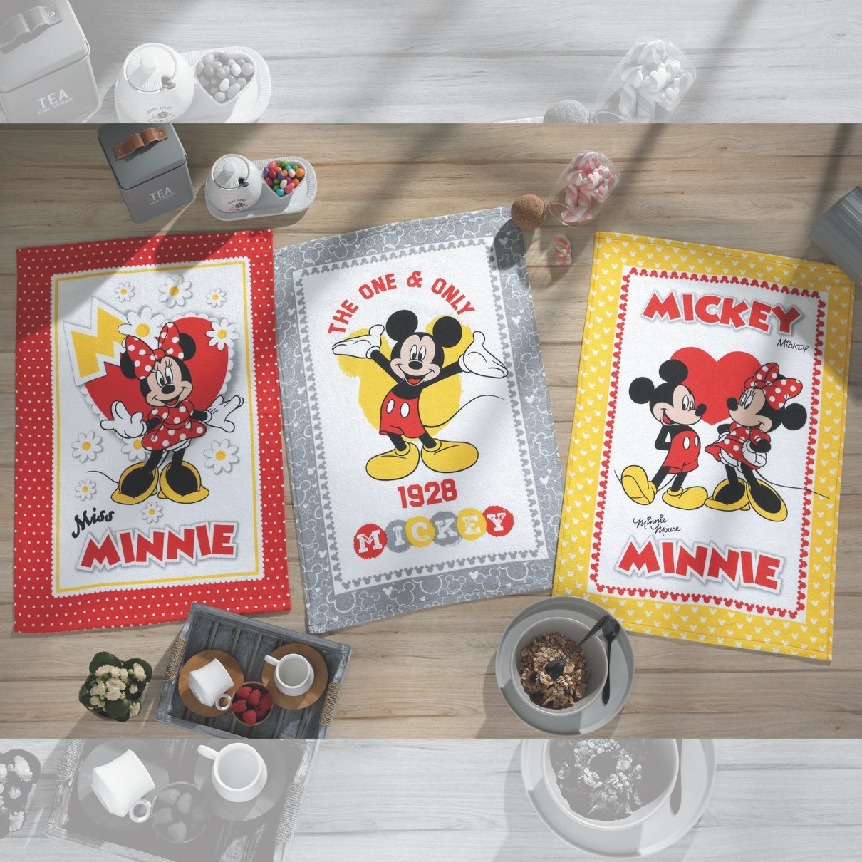 pano copa dohler estampado mickey minnie 23