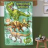 toalha banho felpuda infantil dohler dino 01