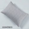 fronha avulsa estampada jolitex toque de seda 300 fios geometrico