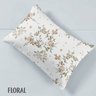 fronha avulsa estampada jolitex toque de seda 300 fios floral