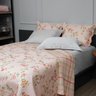 kit cobre leito colcha estampado solteiro casa queen king appel casual maite