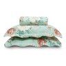 kit cobre leito colcha estampado solteiro casa queen king appel casual floralis still