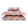 kit cobre leito colcha estampado solteiro casa queen king appel casual serena still