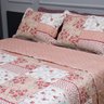 kit cobre leito colcha estampado solteiro casa queen king appel casual serena detalhes