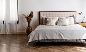 roupa de cama em tecido percal