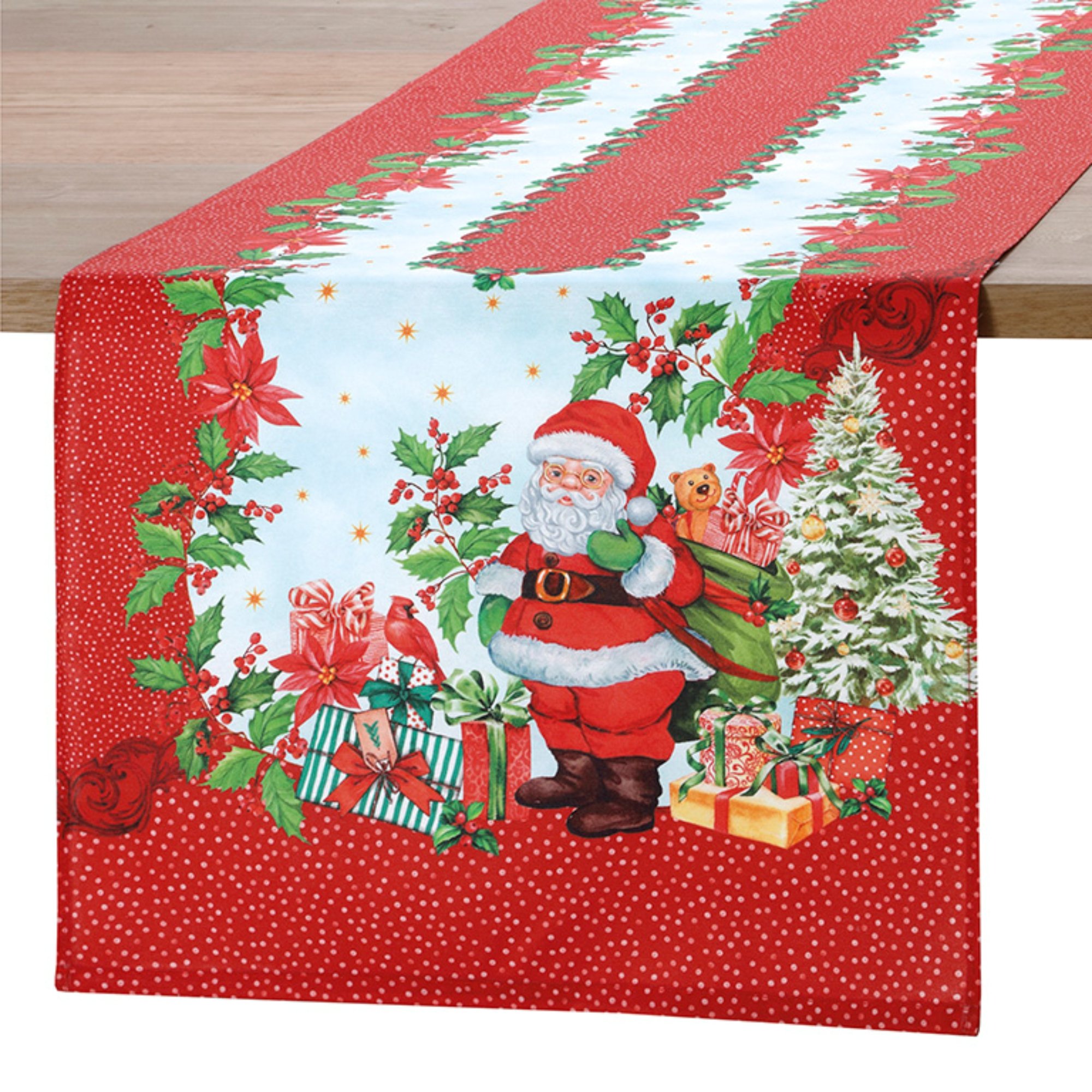 Trilho de Mesa Döhler Clean Renova Estampa Digital - Natal 115 D
