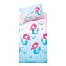 jogo cama solteiro dohler priori kids 130 fios mini mermaid still