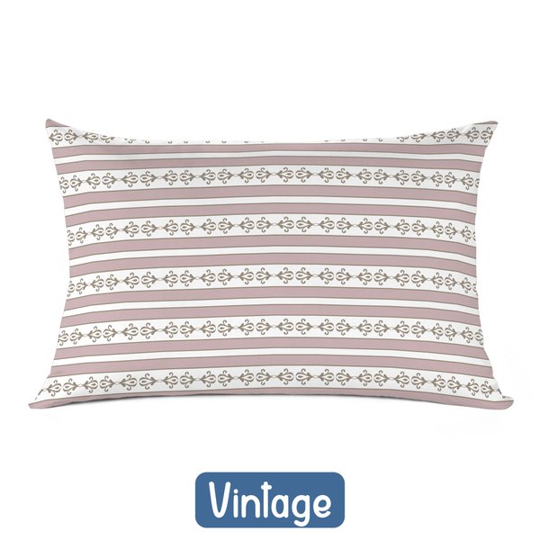 fronha avulsa 150 fios teka diamante estampada 2 vintage