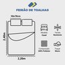 kit cobre leito 3 pecas casal sidney tabela de medidas