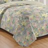 kit colcha cobre leito solteiro casal queen king bouti shabby chic jade 3 detalhe