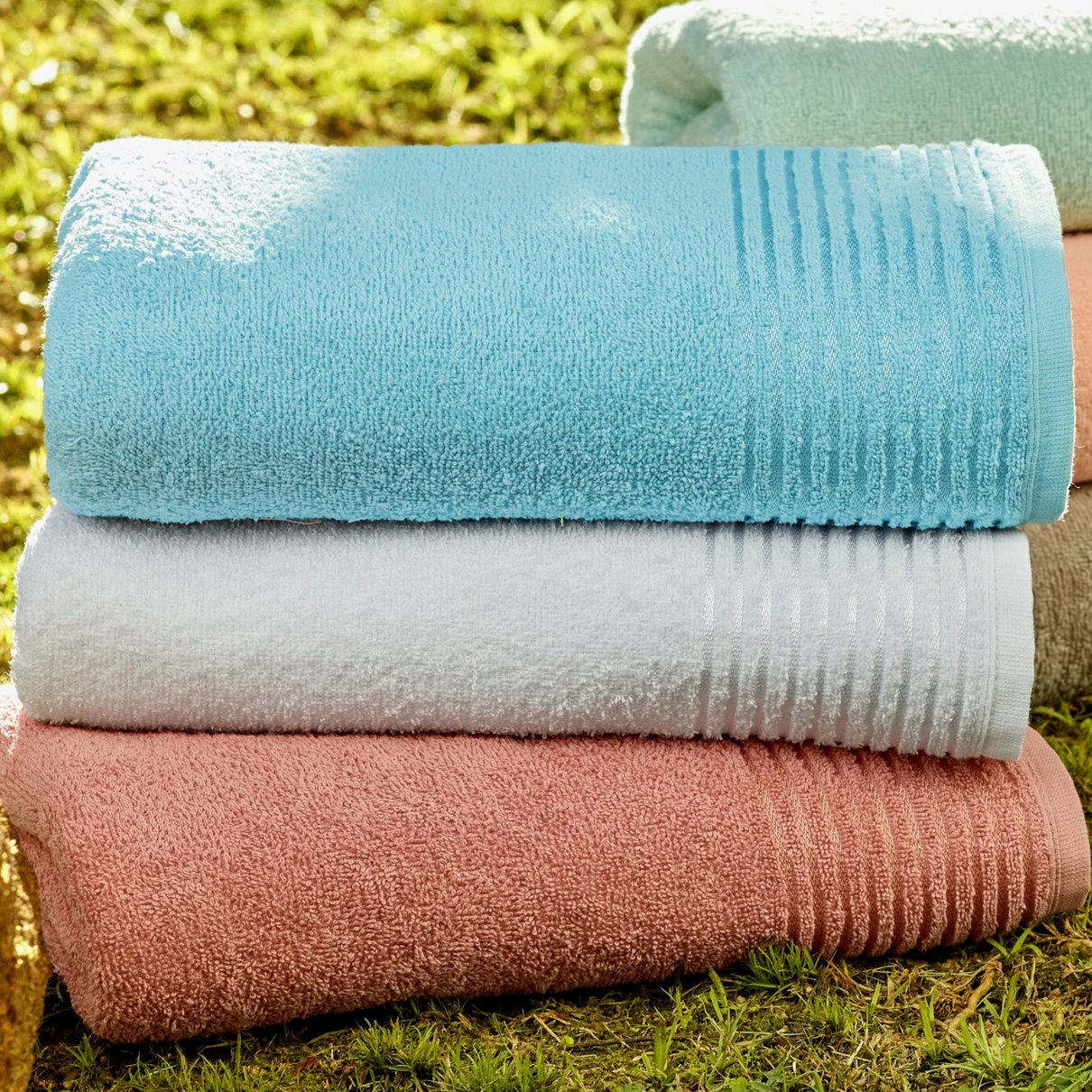 toalha banho rosto felpuda jacquard dianneli toscana news detalhe