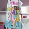 toalha banho felpuda infantil dohler barbie 31