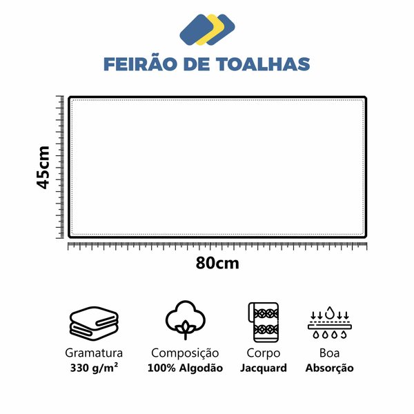 toalha de rosto felpuda reistin grille img comple