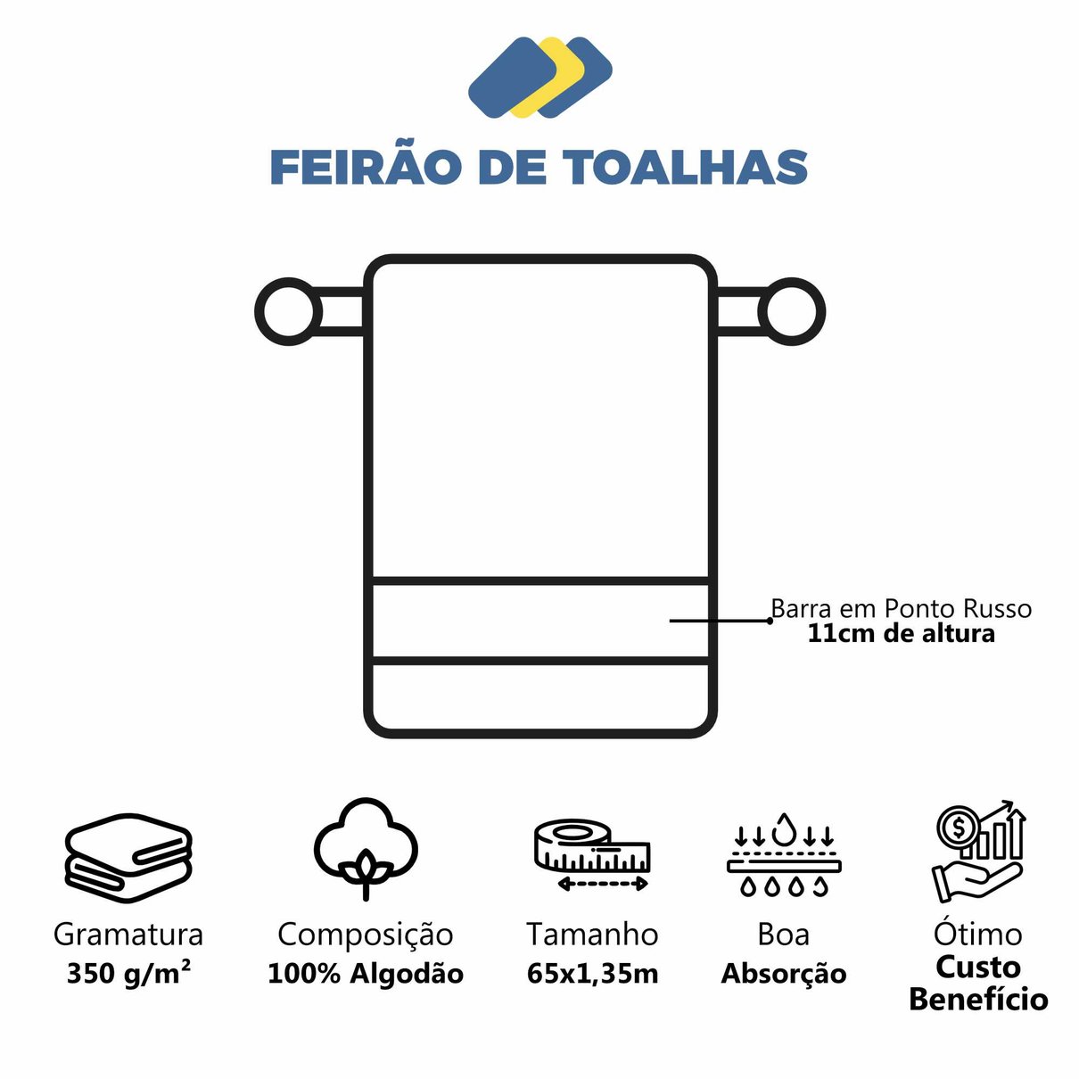 toalha de rosto para bordar ponto russo slim decora img comple