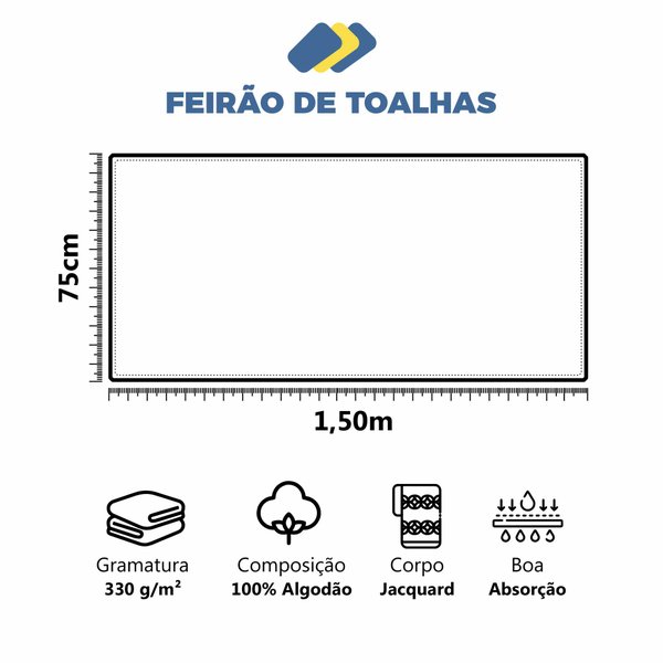 toalha de banhao felpuda reistin grille img comple