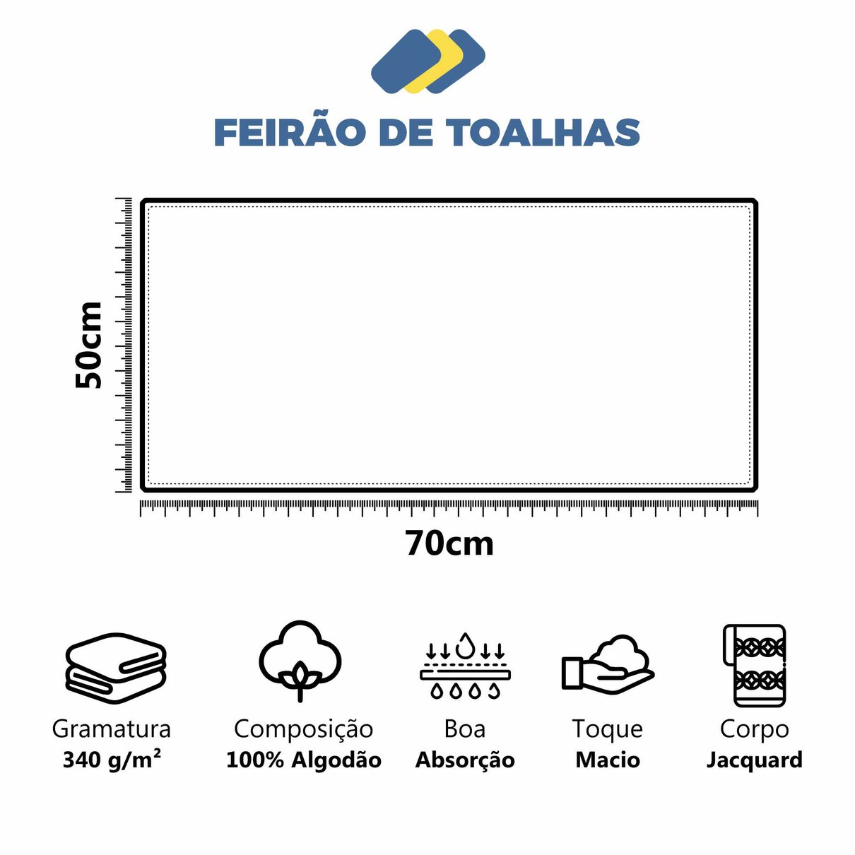 toalha de rosto jacquard dianneli sintra img comple