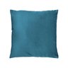 capa de almofada lisa veludo aveludada jolitex microminck acquamarine