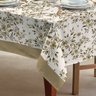 toalha mesa estampada retangular 6 8 lugares basic teka ramalhetes detalhes