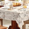 toalha mesa estampada quadrada 4 lugares basic teka coffee detalhes