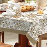 toalha mesa estampada quadrada 4 lugares basic teka ramalhetes detalhes