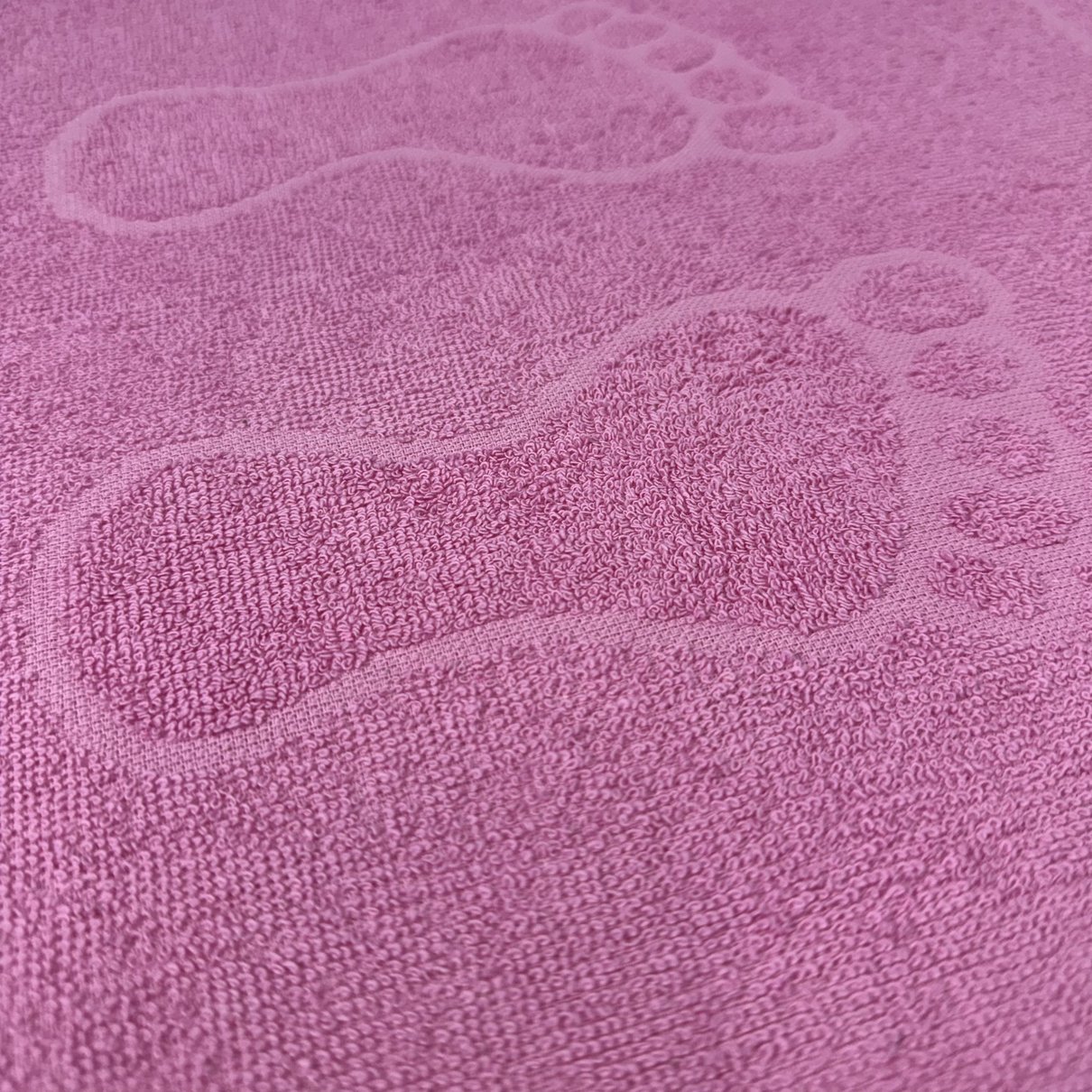 foto detalhe piso felpudo luxo