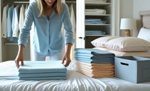 Como Dobrar Lençol de Elástico