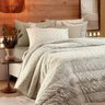 jogo cama solteiro casal queen king crystal teka naturalis ambientado detalhe