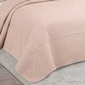 kit cobre leito colcha solteiro casal queen king matelasse ultra macio soft 200 fios rozac marseille blush detalhe
