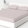 jogo cama solteiro casal queen king percal 200 fios microfibra rozac golden fit rosinha