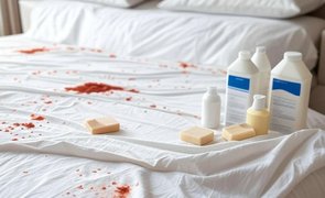Como Tirar Mancha de Sangue de Lençol