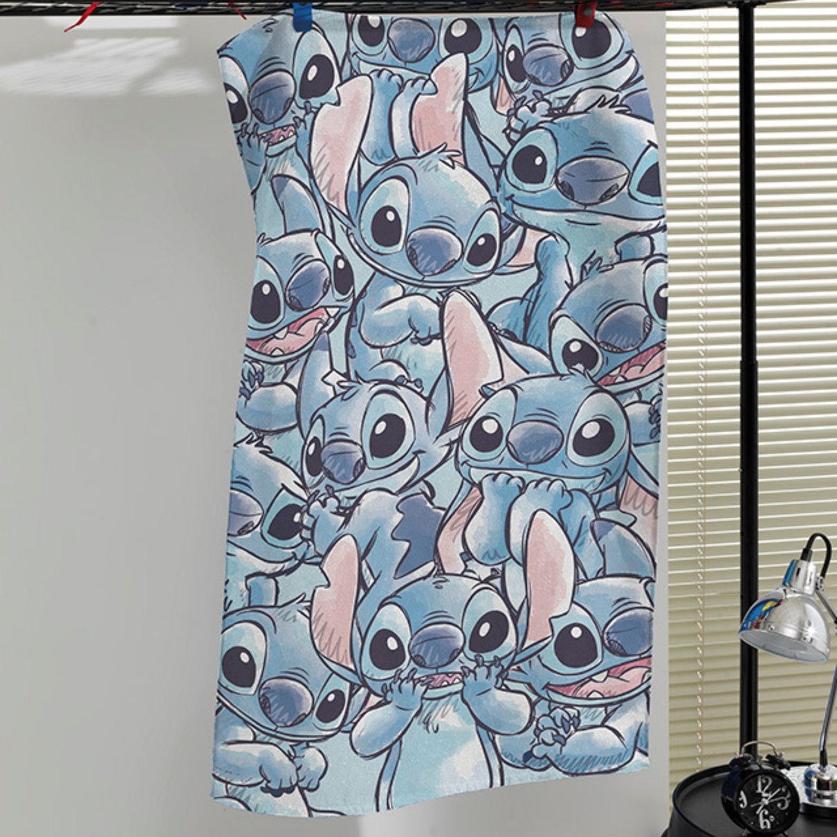 toalha banho praia aveludada infantil dohler stitch 08