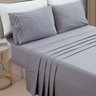 jogo de cama solteiro casal queen king toque de algodao 300 fios rozac platinum detalhe cinza escuro
