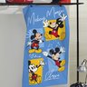 toalha banho praia aveludada infantil dohler mickey 12