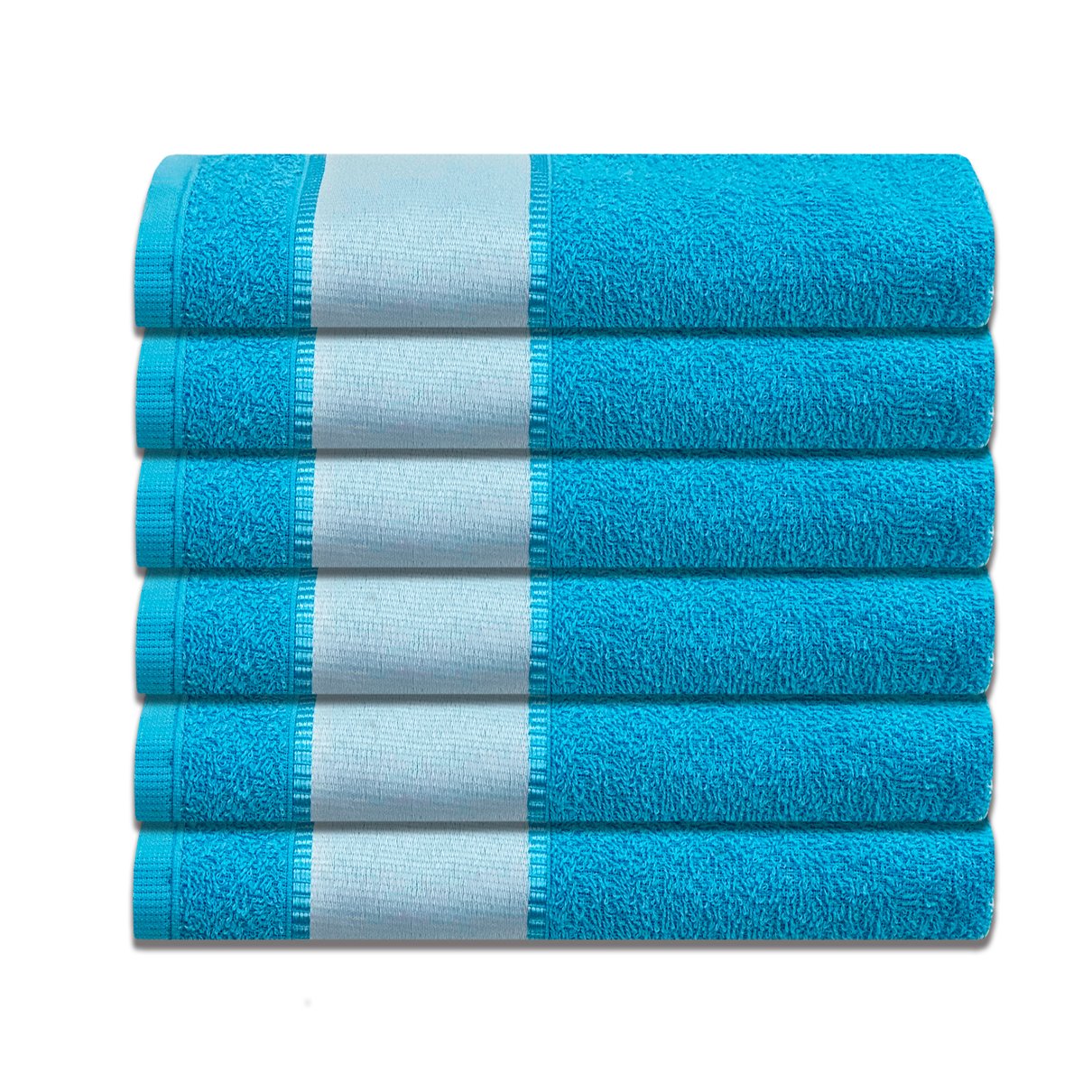 kit 6 pecas lavabinho print new azul claro