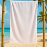 toalha de praia sublimacao total estampa ambientada summer