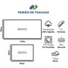 jogo de toalhas gigantes 2 pecas fio penteado buddemeyer canelado img comple