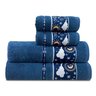 jogo de toalhas 4 pecas orion azul