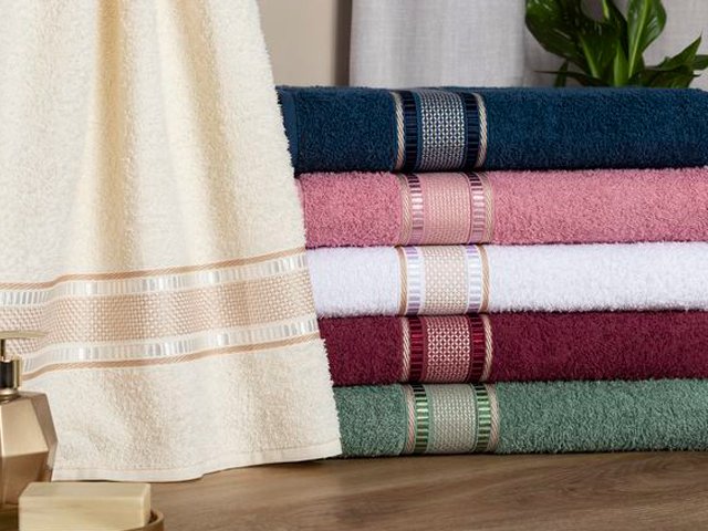 toalha de banho rosto aconchego marcotex ambientada detalhe