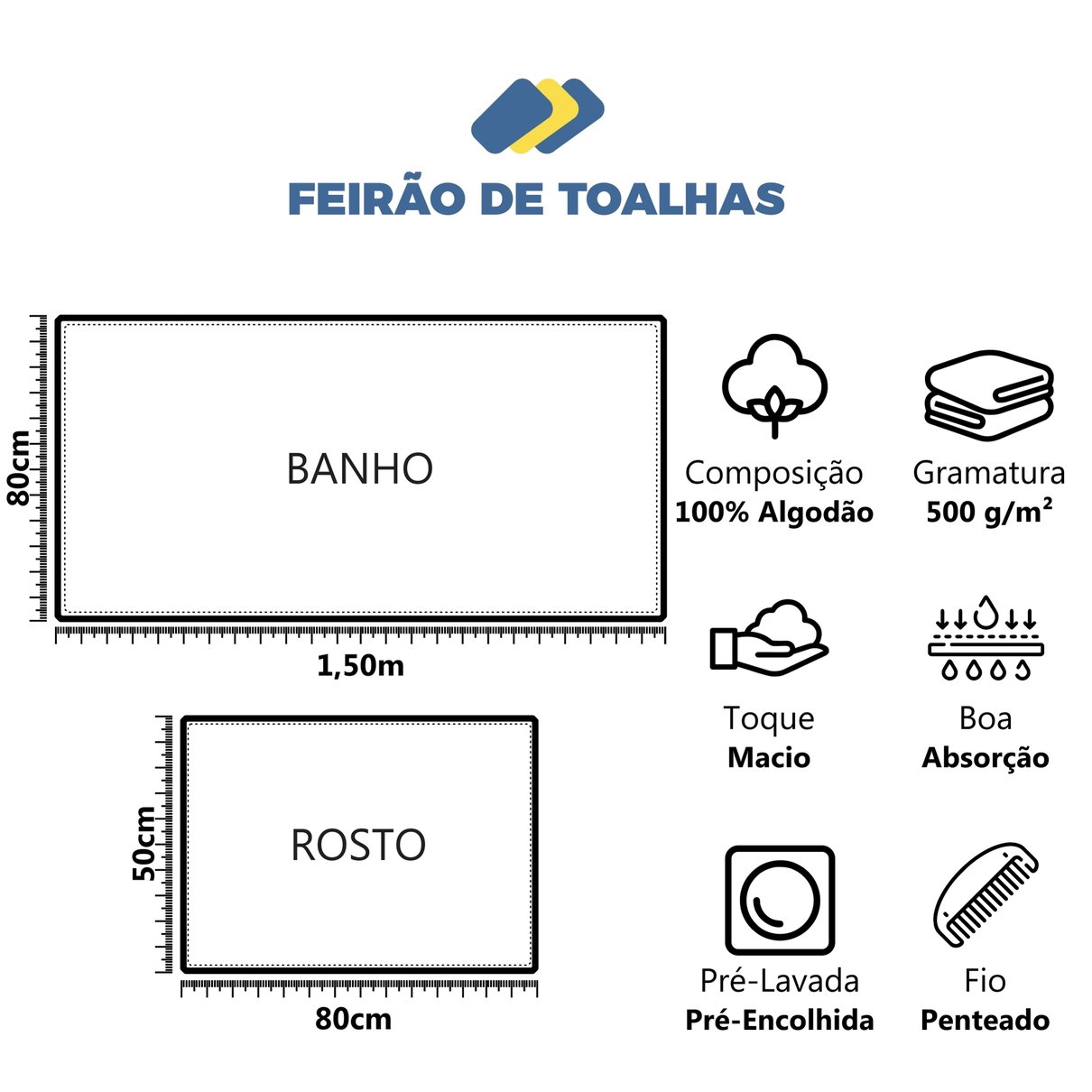 jogo de toalhas gigantes 4 pecas fio penteado atlantica avere img comple