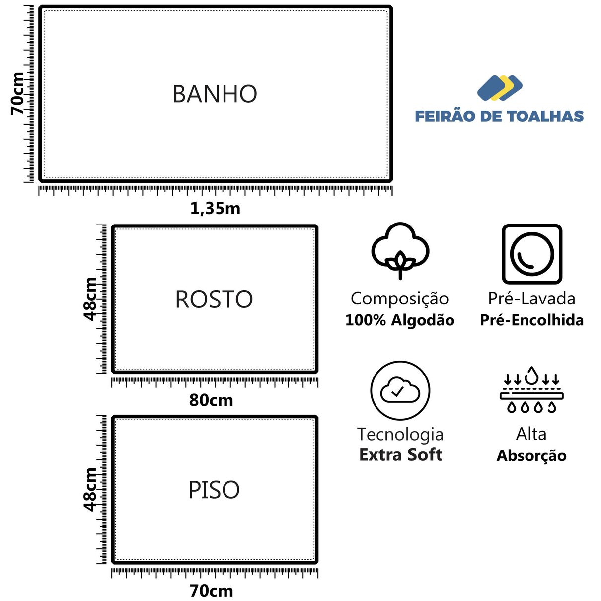jogo de toalha 5 pecas felpuda buddemeyer soul extra softimg comple