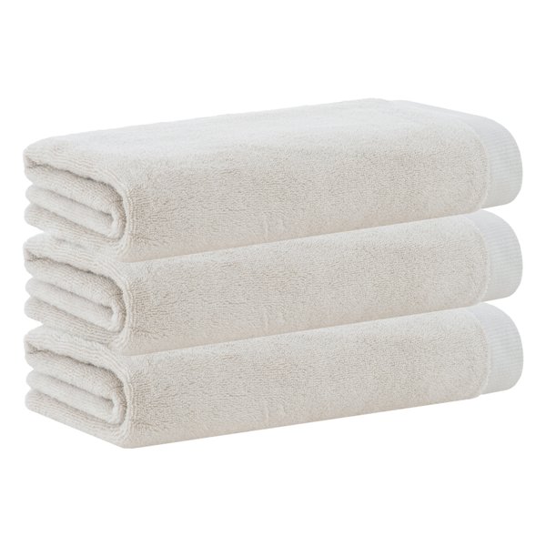 kit 3 pecas toalha de banho dual air buddemeyer natural