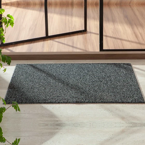 tapete de porta preta