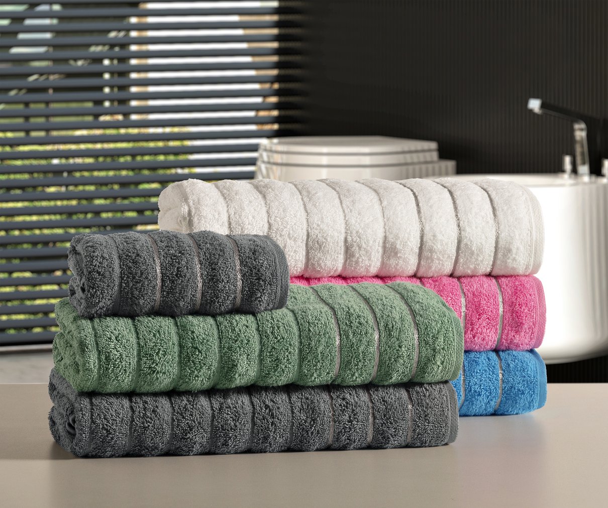 toalha banhao banho rosto fio penteado 100 algodao 540g santorini alta qualidade