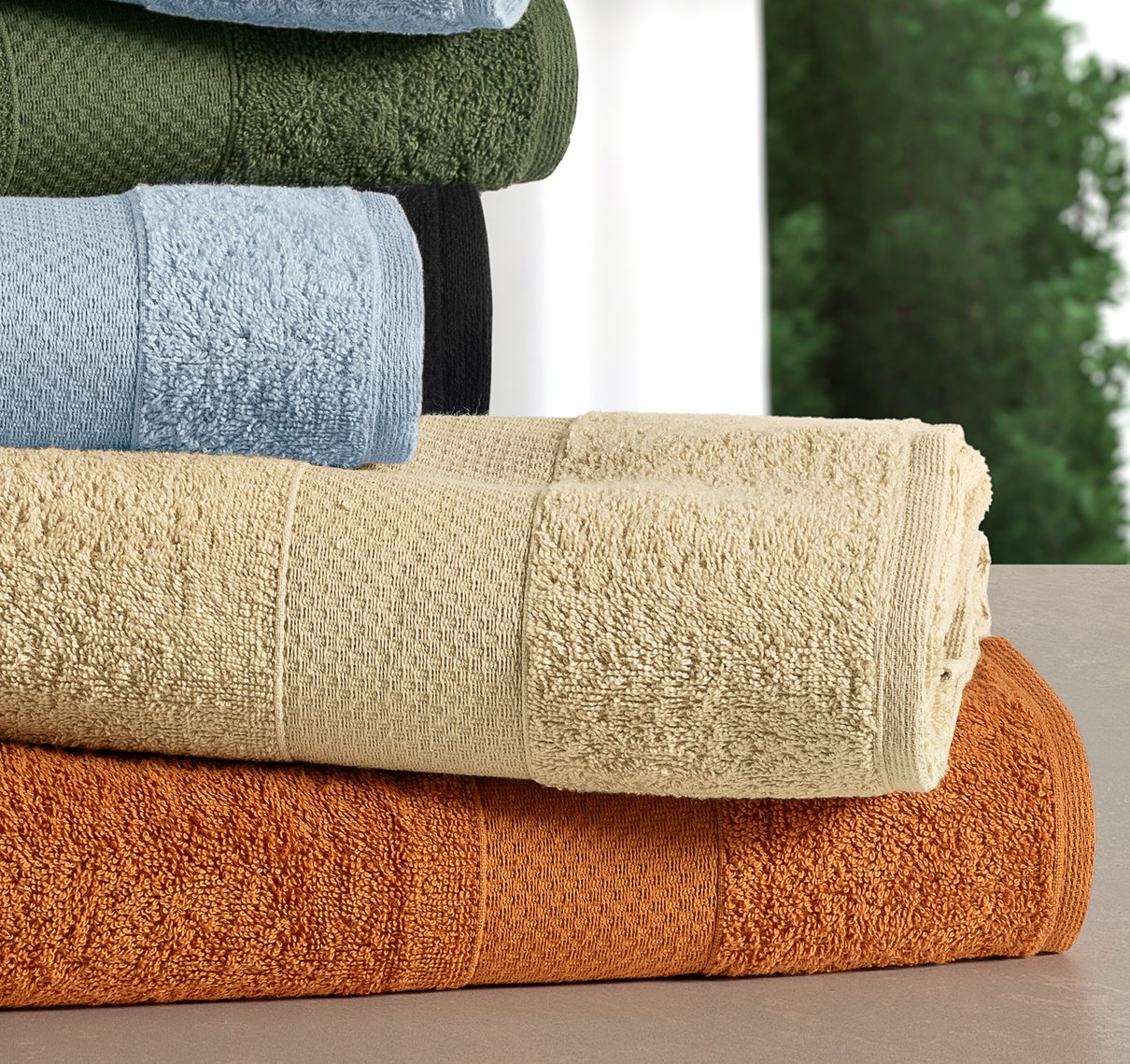 foto toalha banho gigante fio penteado monaco detalhe