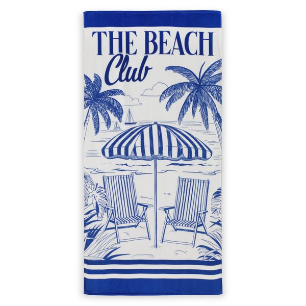 toalha de praia aveludada estampada dohler the beach club still aberta 1