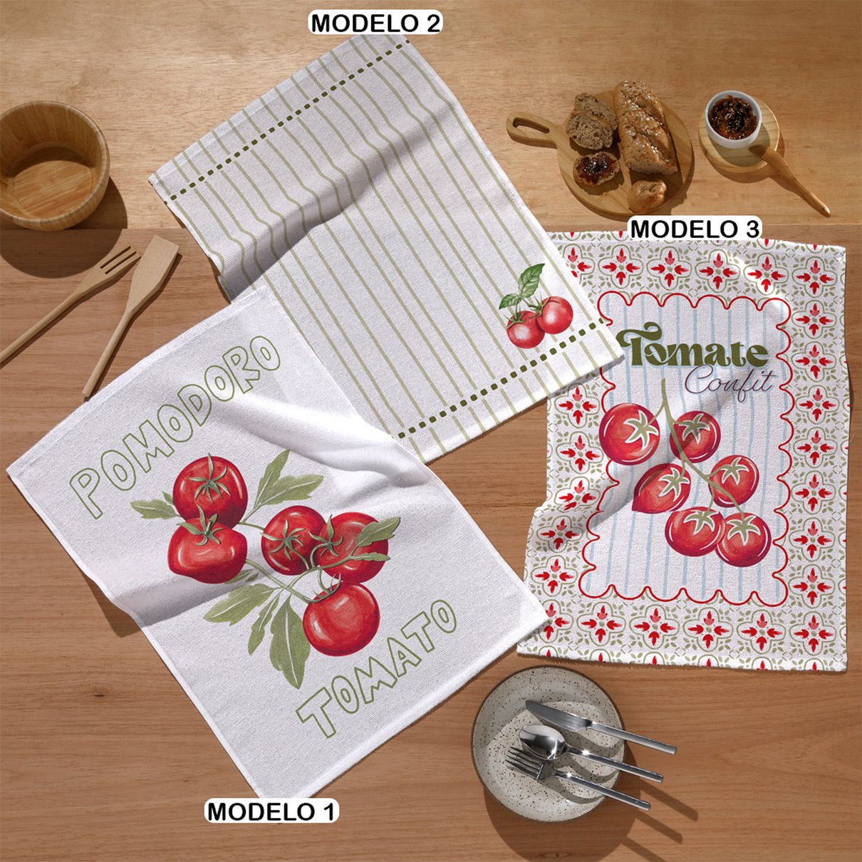 pano de copa felpudo estampado dohler tomate 01