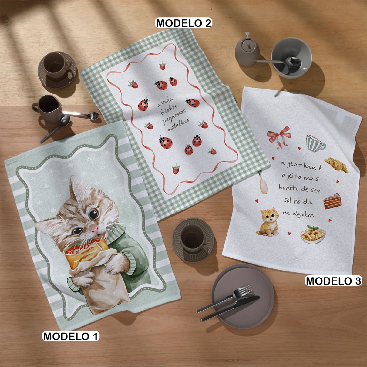 pano de copa felpudo estampado dohler fofuras