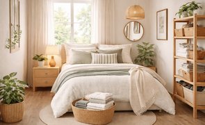 quarto de apartamento pequeno