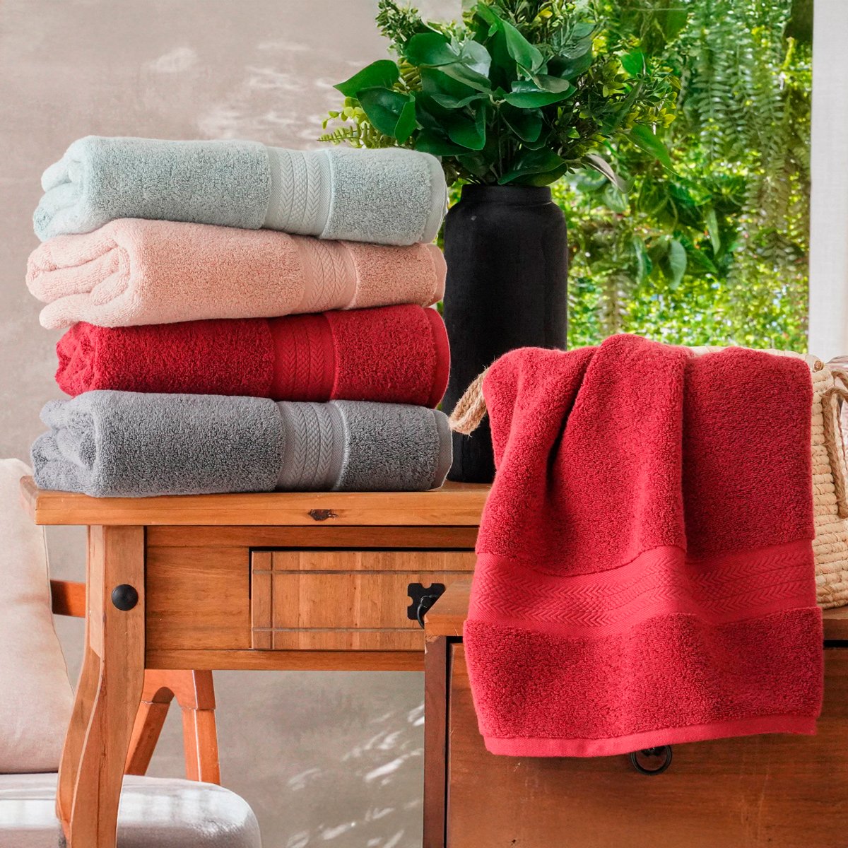 foto toalha de lavabo infinity tessi ambientada todas cores