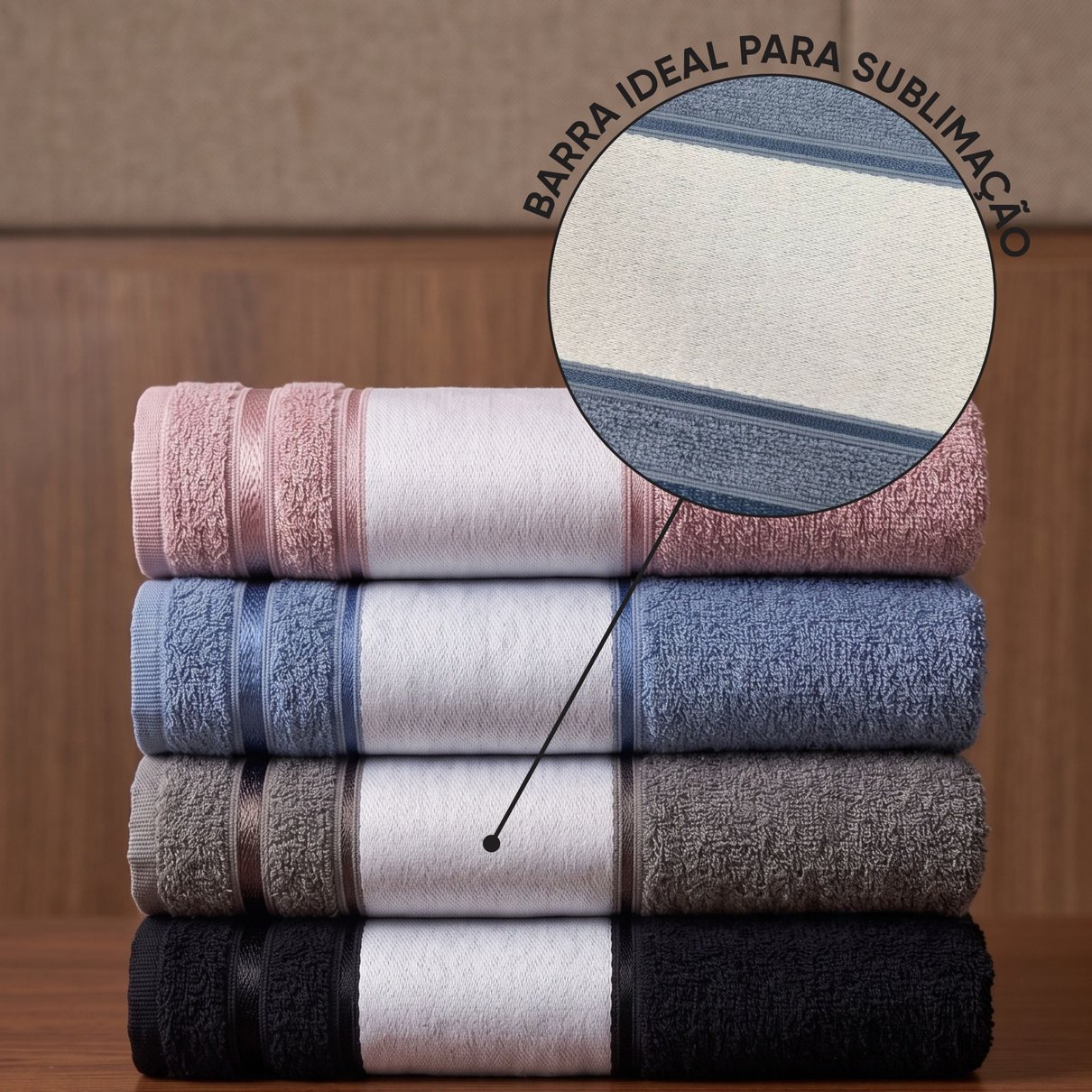 toalha banho rosto sublimacao estampa sublimatica transfer prime ii detalhes